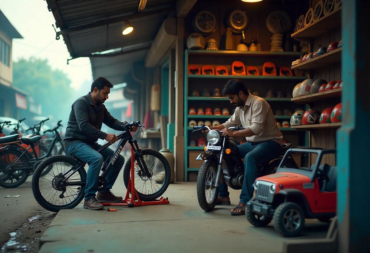 Bike repair service